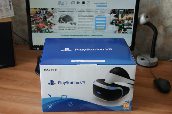PlayStation VR очки виртуальной реальности для PS4