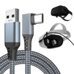 Кабель нейлоновый для Oculus Link (Oculus Quest 1,2) USB-А - Type-C 3.1, 6 метров