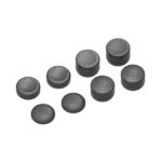 Силиконовые накладки для геймпада PS5 (DualSense) черные, 8 шт