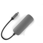 Док станция USB type C 4-в-1 для ноутбука (порт репликатор, концентратор)