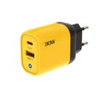 Зарядное устройство на USB и type C 30W / Блок питания для телефона PD30W / Быстрая зарядка QC3